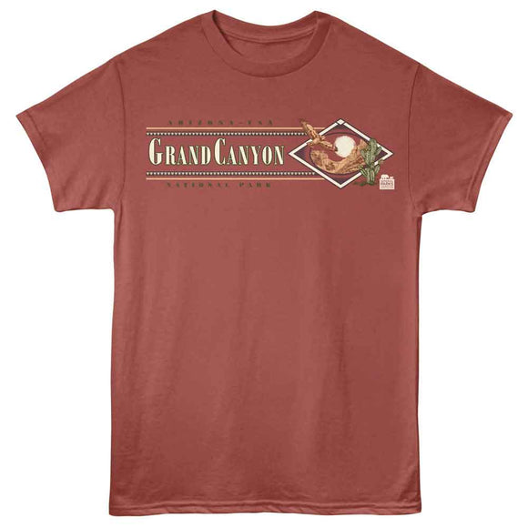 NATIONAL PARKS NPCA GRAND CANYON VINTAGE S T-Shirt in Terracotta