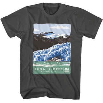 NATIONAL PARKS NPCA KENAI FJORDS S T-Shirt in Smoke