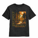 National Parks Respect Protect Redwoods Vintage Smoke Youth T-Shirt