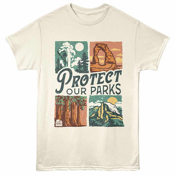 National Parks Protect Our Parks Natural Adult T-Shirt