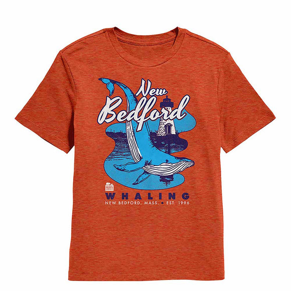 National Parks New Bedford Alt Vintage Orange Toddler T-Shirt