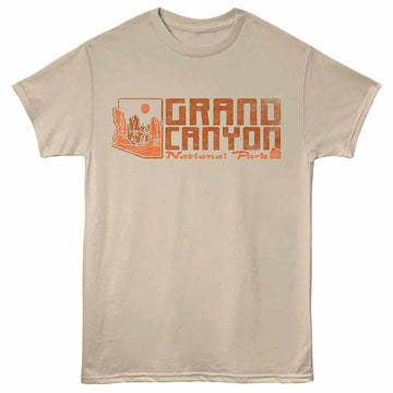 National Parks Grand Canyon Np Sand Adult T-Shirt
