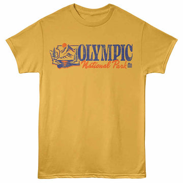 National Parks Olympic Np Ginger Adult T-Shirt