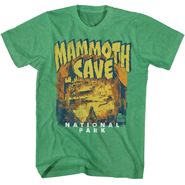 NATIONAL PARKS NPCA MAMMOTH CAVE S T-Shirt in Kelly Heather