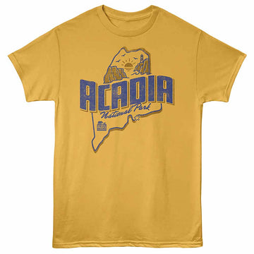 National Parks Acadia Np Ginger Adult T-Shirt