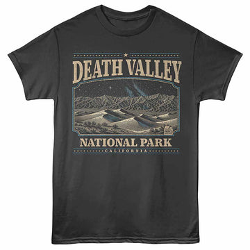 National Parks Death Valley Sands Smoke Adult T-Shirt