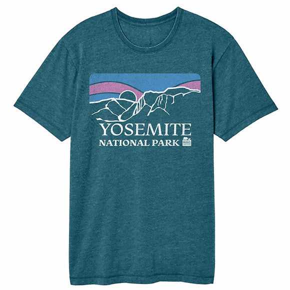 National Parks Yosemite Skyline Oceanside Vintage Wash Adult T-Shirt