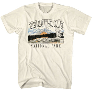 NATIONAL PARKS NPCA YELLOWSTONE S T-Shirt in Natural