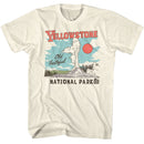 NATIONAL PARKS NPCA YELLOWSTONE ILLUSTRATION S T-Shirt in Natural