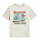 National Parks Yellowstone Illustration Natural Youth T-Shirt