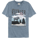 NATIONAL PARKS NPCA RANIER MINIMALIST LANDSCAPE COMFORT T-Shirt in BLUE JEAN