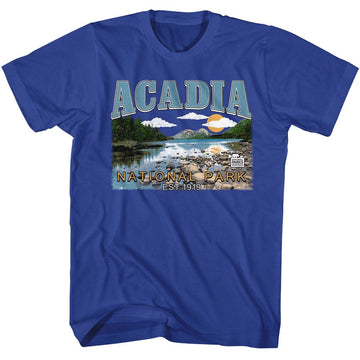 NATIONAL PARKS NPCA ACADIA S T-Shirt in Royal
