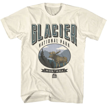 NATIONAL PARKS NPCA GLACIER S T-Shirt in Natural