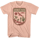 NATIONAL PARKS NPCA JOSHUA TREE BADGE S T-Shirt in Peach
