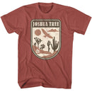 NATIONAL PARKS NPCA JOSHUA TREE BADGE 2 S T-Shirt in Terracotta