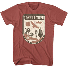 NATIONAL PARKS NPCA JOSHUA TREE BADGE 2 S T-Shirt in Terracotta