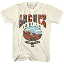 NATIONAL PARKS NPCA ARCHES S T-Shirt in Natural