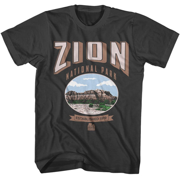 NATIONAL PARKS NPCA ZION S T-Shirt in Smoke