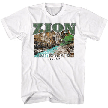 NATIONAL PARKS NPCA ZION S T-Shirt in White