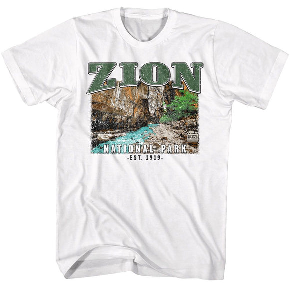NATIONAL PARKS NPCA ZION S T-Shirt in White