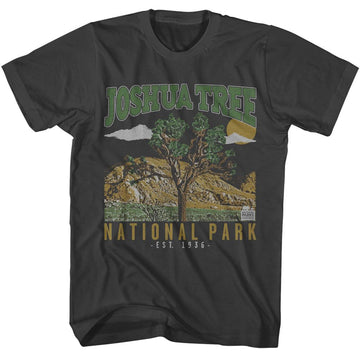 NATIONAL PARKS NPCA JOSHUA TREE EST 1936 S T-Shirt in Smoke