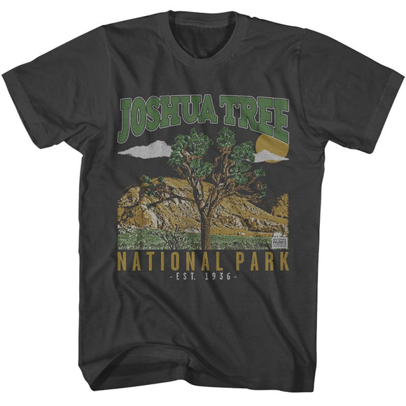 NATIONAL PARKS NPCA JOSHUA TREE EST 1936 S T-Shirt in Smoke