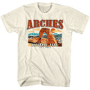 NATIONAL PARKS NPCA ARCHES S T-Shirt in Natural
