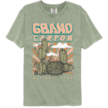 NATIONAL PARKS NPCA GRAND CANYON CACTUS COMFORT COLOR S T-Shirt in Sandstone