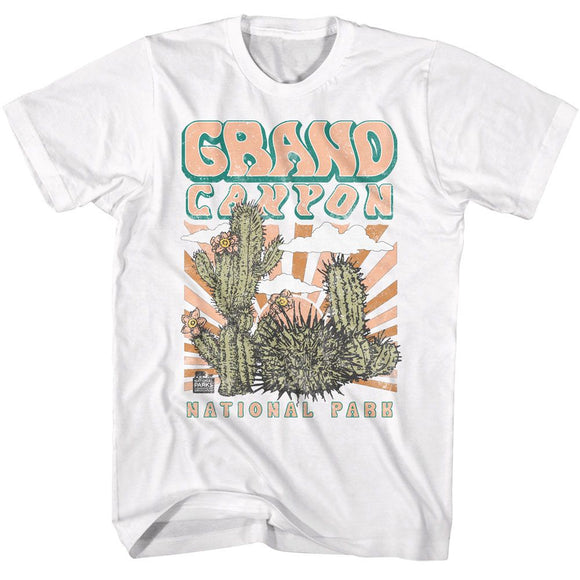 NATIONAL PARKS NPCA GRAND CANYON CACTUS S T-Shirt in White