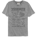 NATIONAL PARKS NPCA YOSEMITE NATURE AND WILDLIFE COMFORT T-Shirt in GRAY