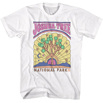 NATIONAL PARKS NPCA JOSHUA TREE COLORFUL S T-Shirt in White