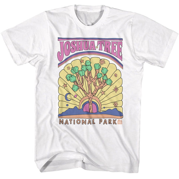 NATIONAL PARKS NPCA JOSHUA TREE COLORFUL S T-Shirt in White