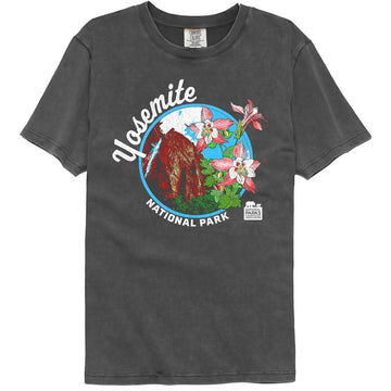 NATIONAL PARKS NPCA YNP COLUMBINE COMFORT COLOR S T-Shirt in Pepper