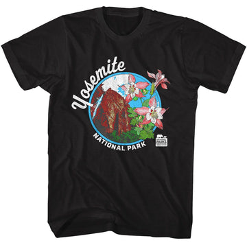 NATIONAL PARKS NPCA YNP COLUMBINE S T-Shirt in Black