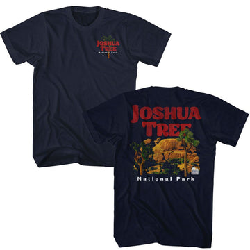 NATIONAL PARKS NPCA JOSHUA TREE AND ROCKS S ***F&B*** T-Shirt in NAVY