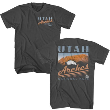 NATIONAL PARKS NPCA UTAH ARCHES S ***F&B*** T-Shirt in Smoke