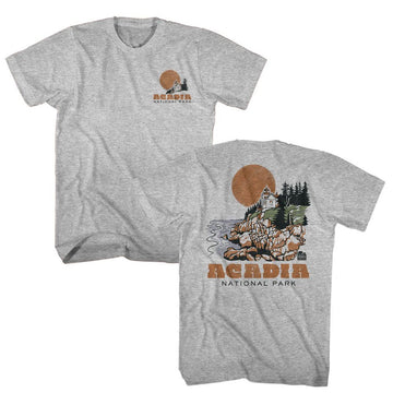 NATIONAL PARKS NPCA ACADIA F B S ***F&B*** T-Shirt in GRAY Heather