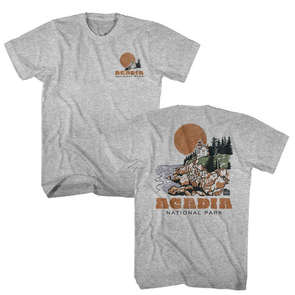 NATIONAL PARKS NPCA ACADIA F B S ***F&B*** T-Shirt in GRAY Heather