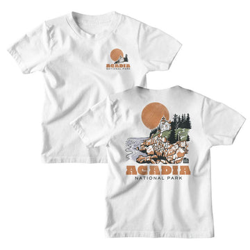 NATIONAL PARKS NPCA ACADIA F B TODDLER ***F&B*** 2T T-Shirt in White