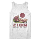 NATIONAL PARKS NPCA ZION DRAWN TANK S T-Shirt in White