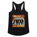 NSYNC NO STRINGS LADIES SLIMFIT RACERBACK S T-Shirt in Black