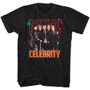 NSYNC CELEBRITY S T-Shirt in Black