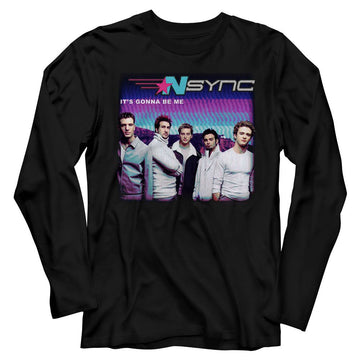 NSYNC GONNA B ME L/S S T-Shirt in Black