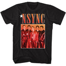 NSYNC GRADIENT BOX S T-Shirt in Black