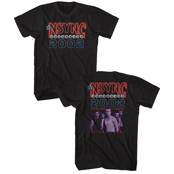 NSYNC CELEBRITY 2002 S ***F&B*** T-Shirt in Black