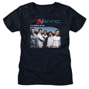 NSYNC GONNA BE ME LADIES LADIES S T-Shirt in NAVY