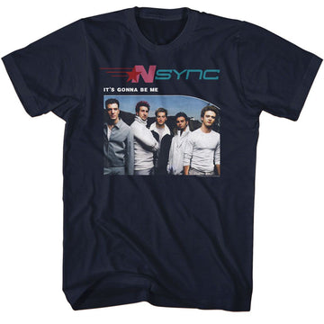 NSYNC GONNA BE ME S T-Shirt in NAVY
