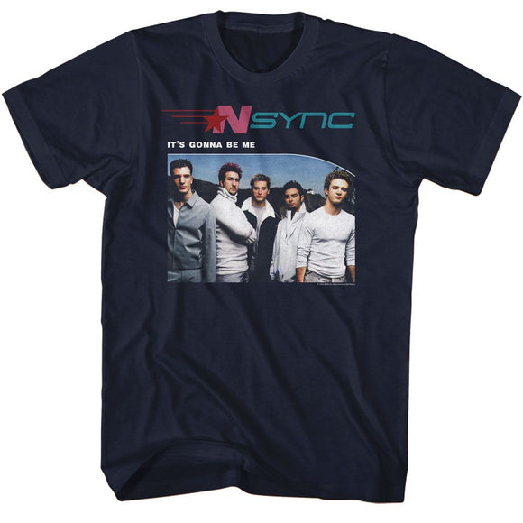NSYNC GONNA BE ME S T-Shirt in NAVY