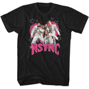 NSYNC HEARTTHROB S T-Shirt in Black
