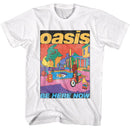 OASIS BE HERE NOW S T-Shirt in White
